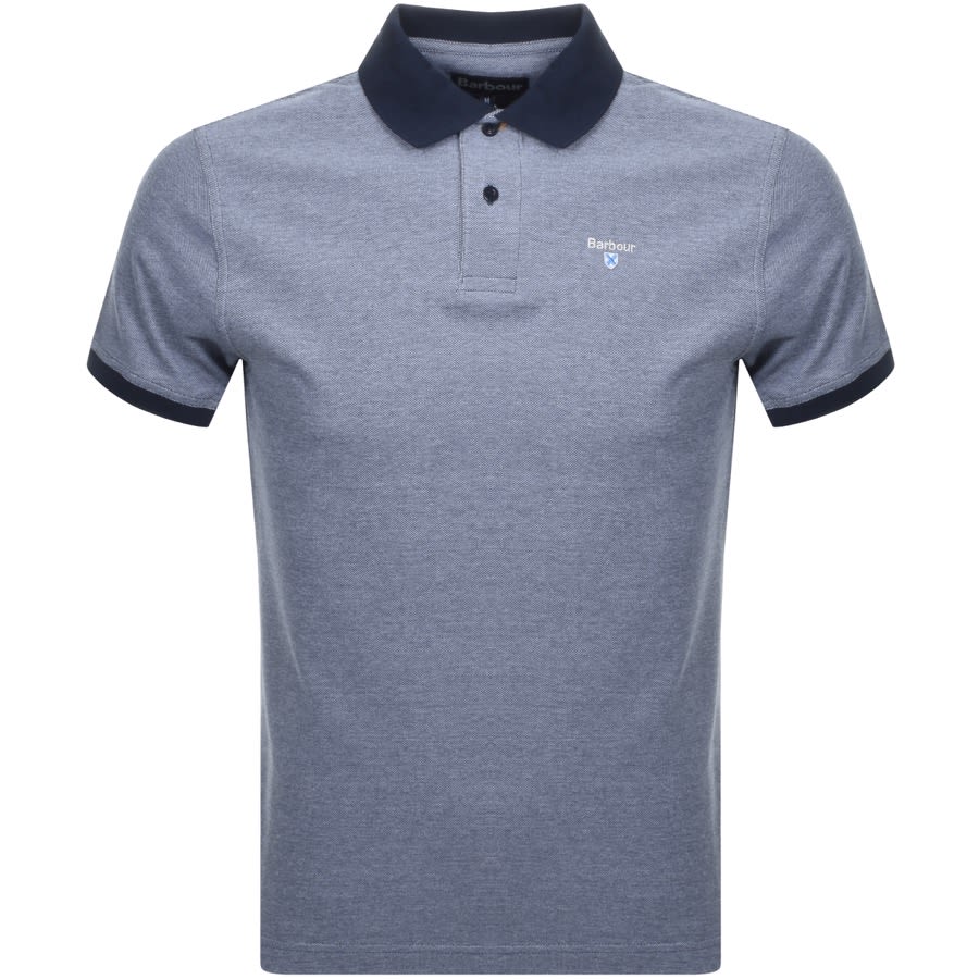 Alternative Image for ProductBarbour Sports Polo T Shirt Blue1